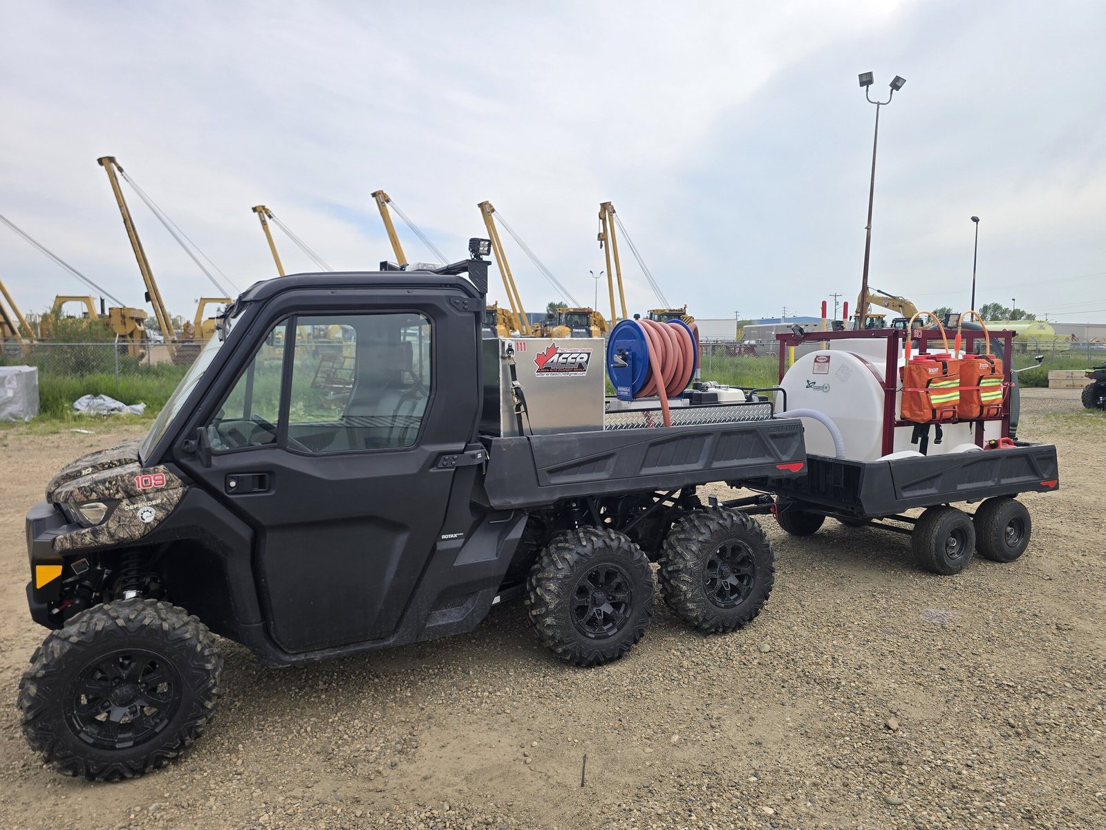 2020 Can-Am DEFENDER HD10 DPS 6X6 FIRE SUPPRESS for sale in Edmonton, AB
